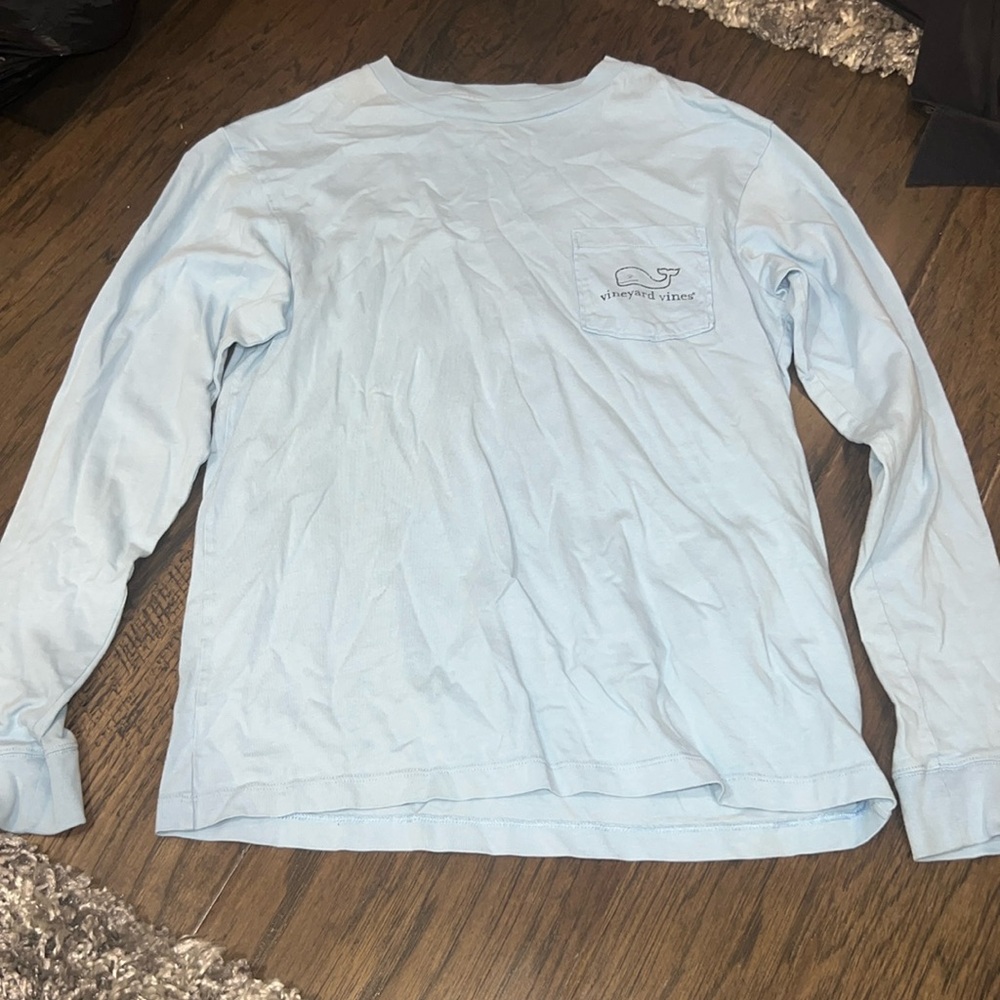 Blue Vineyard Vines long sleeve shirt